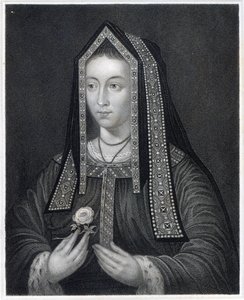 Portræt af Elizabeth af York af William the Younger Holl