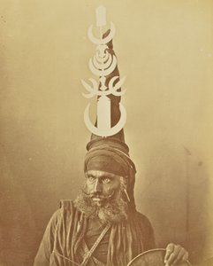 [Portræt af en Nihang eller en Akali]. af Willoughby Wallace Hooper