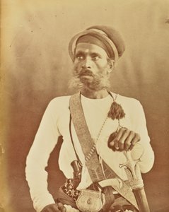 [Portræt af en sikh-kriger]. af Willoughby Wallace Hooper