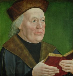 Borgmester Hermann Langenbeck, ca. 1515 (olie på egetræspanel) af Wilm Dedecke