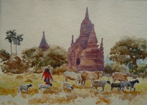 901 Bagan, hyrde blandt templerne af Wilson Clive