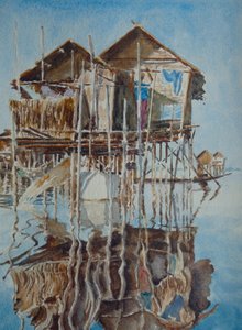 906 Pauk Pa Village (3) af Wilson Clive