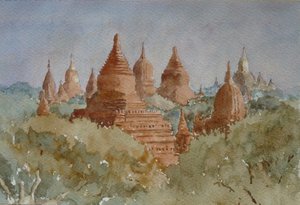 941 Bagan solopgang, mod Ananda