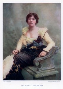 Violet Vanbrugh, engelsk skuespillerinde, 1901.