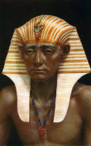 Amenemhat III, oldægyptisk farao fra det 12. dynasti, 19. århundrede f.Kr. 1926.