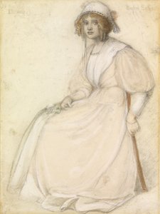 Dianeme (pastel på papir) af Winifred Sandys