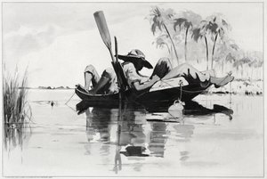 En fiskefest af Winslow Homer
