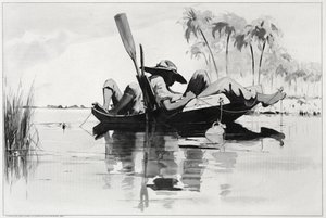 En Fiskefest, 1890. af Winslow Homer