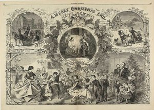 Glædelig jul og godt nytår af Winslow Homer