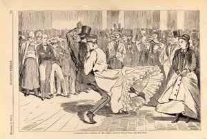 A Parisian Ball--Dancing at the Casino, fra Harper