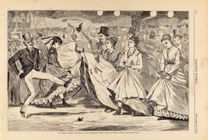 A Parisian Ball--Dancing at the Mabille, Paris, fra Harper