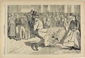 En parisisk balletdanser på kasinoet af Winslow Homer