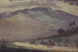 En Volante på en bjergvej, Cuba af Winslow Homer