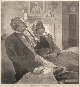 Endnu et år med det gamle ur af Winslow Homer