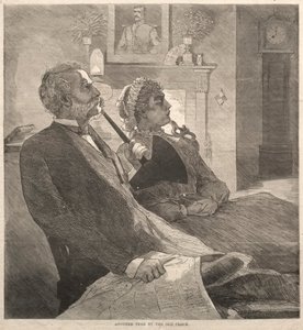 Endnu et år af det gamle ur, 1870. af Winslow Homer