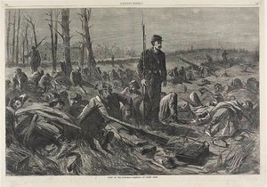 Potomacs hær - sover på deres arme af Winslow Homer