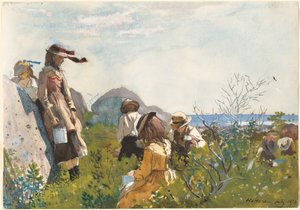 Bærplukkere af Winslow Homer
