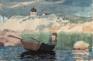 Dreng i båd, Gloucester af Winslow Homer