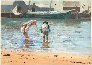 Drenge vader af Winslow Homer