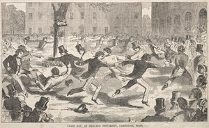 Klassens dag på Harvard University, Cambridge, Massachusetts af Winslow Homer