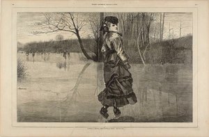 Skæring af en figur af Winslow Homer