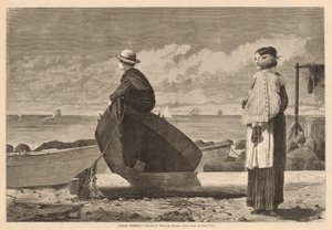 Far kommer!, udgivet 1873. af Winslow Homer