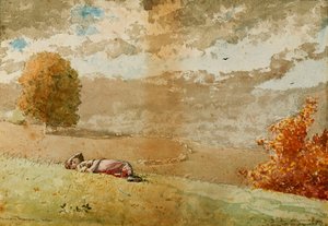 Dagdrømmer, 1880 af Winslow Homer