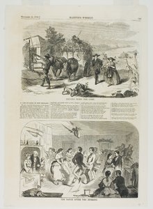 At køre majsen hjem og dansen efter afskalningen af Winslow Homer