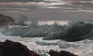 Tidlig morgen efter en storm på havet, 1900-02 af Winslow Homer