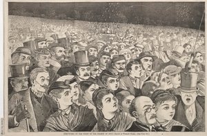 Brandværker om natten til den fjerde juli 1868. af Winslow Homer