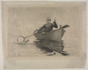 Fluefiskeri af Winslow Homer