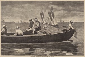 Gloucester Harbor, udgivet 1873. af Winslow Homer