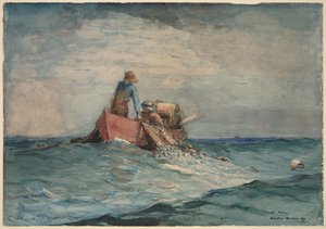 Indhaling af nettene af Winslow Homer