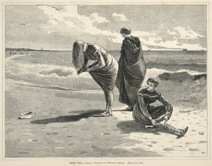 Højvande, fra Every Saturday: An Illustrated Journal of Choice Reading, 6. august 1870 af Winslow Homer