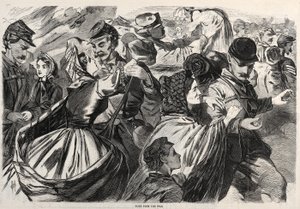 Hjem fra krigen, 1863. af Winslow Homer