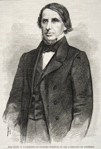 Hon. Elihu B. Washburne, fra Illinois, formand for handelsudvalget af Winslow Homer