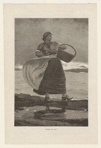 Inde i baren af Winslow Homer