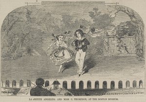 La Petite Angelina og Miss C. Thompson, på Boston Museum af Winslow Homer