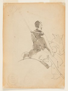 Lancer til hest af Winslow Homer