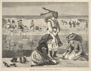 Lavvande, fra Hver lørdag, 6. august 1870 af Winslow Homer