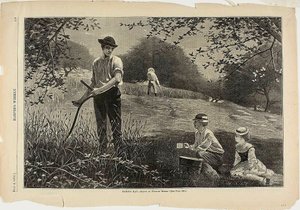 At lave hø af Winslow Homer
