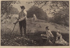Making Hay, udgivet 1872. af Winslow Homer