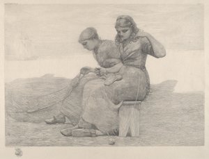 At reparere net af Winslow Homer