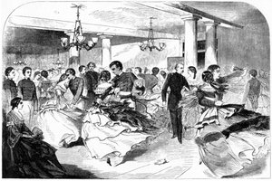 Militærakademiet, The Hop, Cozzens Hotel, 1859. af Winslow Homer