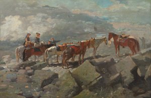 Mount Washington, 1869. af Winslow Homer