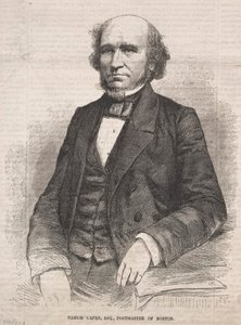 Nahum Capen, Esq., Postmester i Boston, 1859. af Winslow Homer