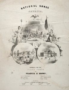 National Songs of America - Nodecover. af Winslow Homer