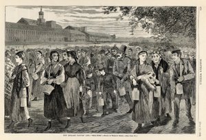 Fabriksliv i New England - "Bell-Time", fra Harper
