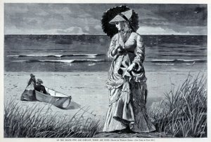 På stranden - to er selskab, tre er ingen, fra Harper
