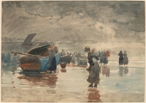 På Sandet af Winslow Homer